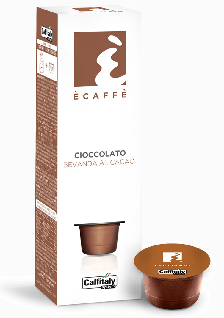 Caffitaly Ecaffe AL CACAO Hot Chocolate - Pack of 10