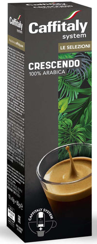 Thumbnail for Caffitaly Arabica CRESCENDO Coffee - Pack of 10 NEW BLEND