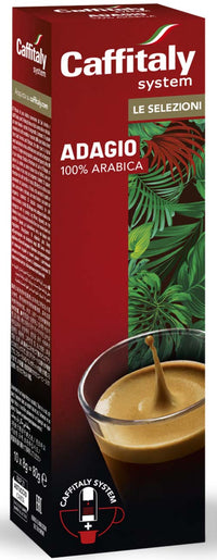 Thumbnail for Caffitaly Arabica ADAGIO Coffee - Pack of 10 NEW BLEND